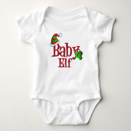 T-shirt Elf bebê de Natal bonito