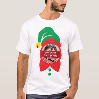 T-Shirt Elf de Natal Personalizado