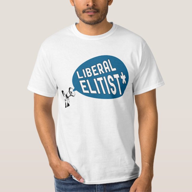 T-shirt Elitist* liberal (Frente)