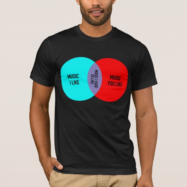 T-shirt Elitist venn diagram tee (Frente)