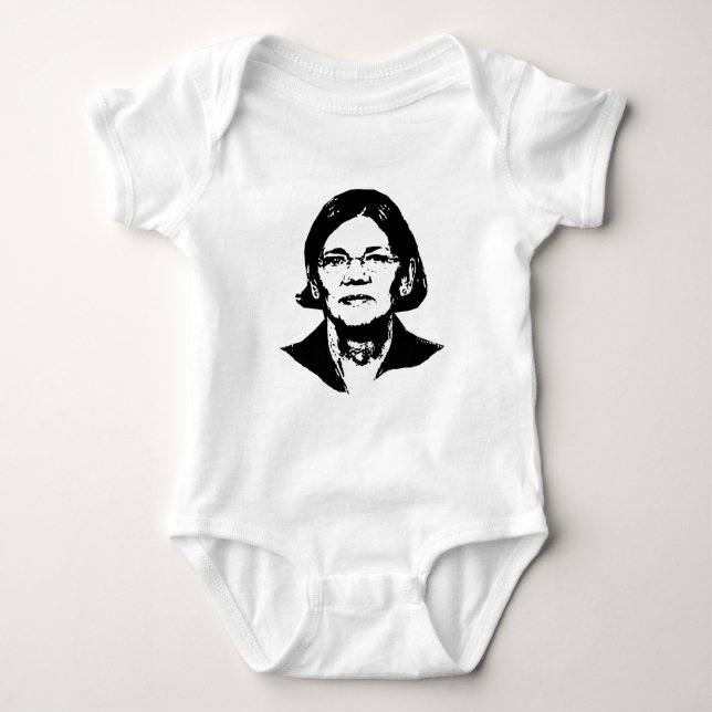 T-shirt Elizabeth Warren - (Frente)