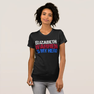 T-shirt Elizabeth Warren é meu herói