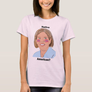 T-shirt Elizabeth Warren - nativo americano?