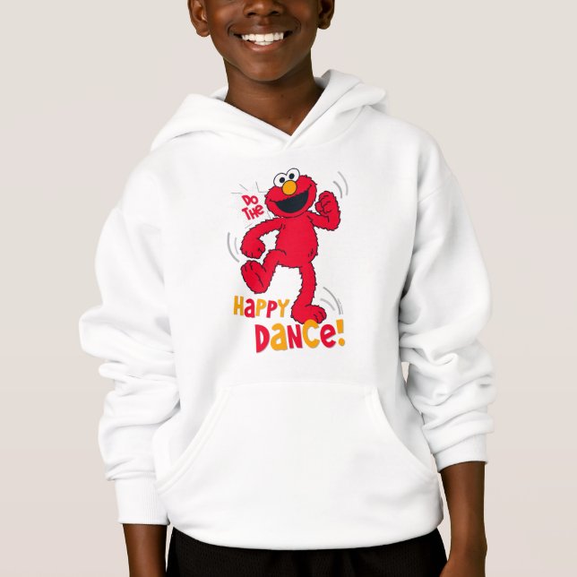 T-shirt Elmo | Dança feliz (Frente)