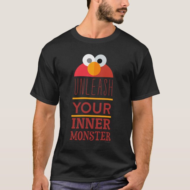 T-shirt Elmo Inner Monster (Frente)