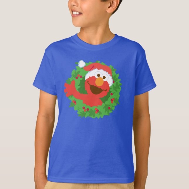T-shirt Elmo Wreath (Frente)