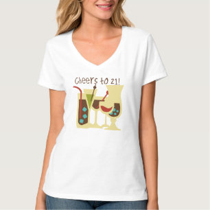 T-shirt Elogios ao aniversário 21