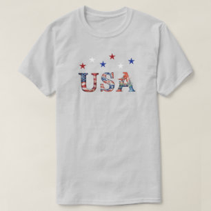 T-Shirt Em 4 De Julho