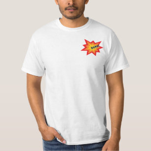 T-shirt em banda desenhada