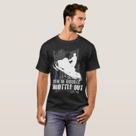 T-shirt Em caso de dúvida regulador de pressão para fora