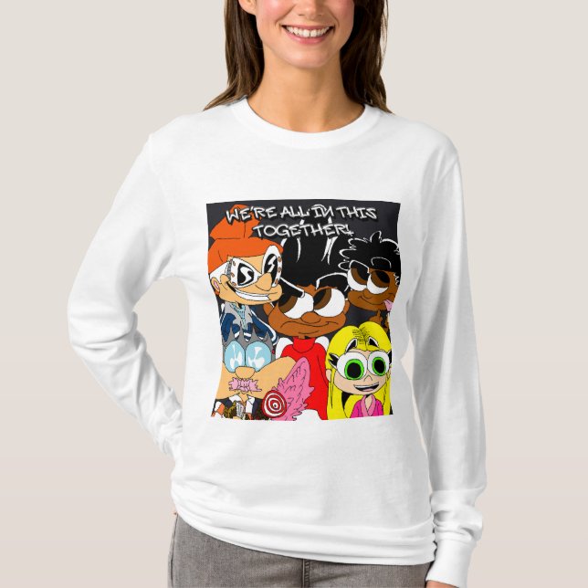 T-shirt em conjunto (Frente)