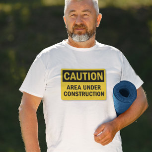 T-shirt Em Construção de Tee