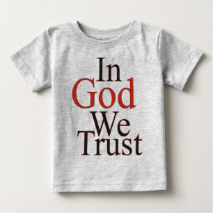 T-shirt Em Deus, confiamos