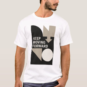 T-shirt em formas coloridas