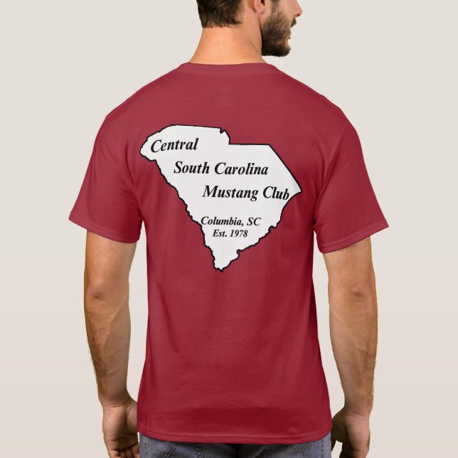 T-shirt em fundo branco escuro (Verso)