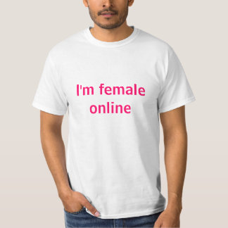 T-shirt Em linha fêmea