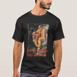 T-shirt Em louvor de Shaolin
