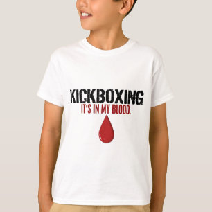 T-shirt Em meu sangue KICKBOXING