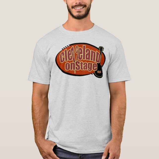 T-shirt em palco de Cleveland (Frente)