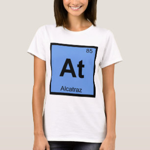 T-shirt Em - Tabela Periódica da Química da Prisão de Alca