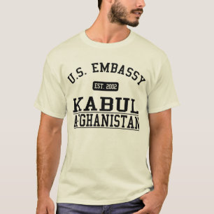 T-shirt Embaixada Kabul Afeganistão - 2002