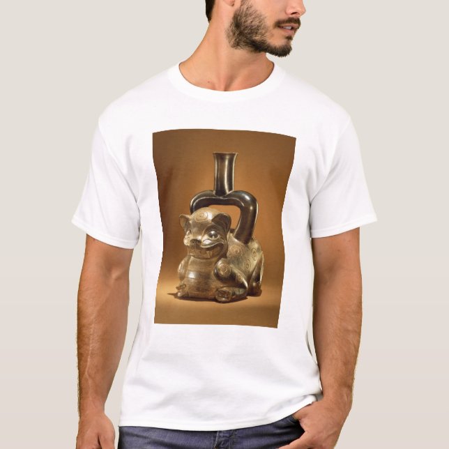T-shirt Embarcação com puma, cultura de Chavin, c.90 BC (Frente)