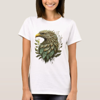 T-Shirt Emblem de Crystal Eagle Negrito