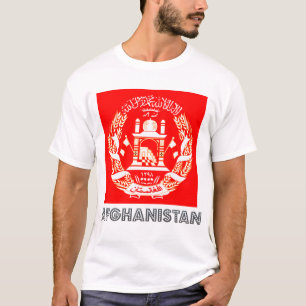 T-shirt Emblema afegão