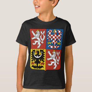 T-shirt emblema czech