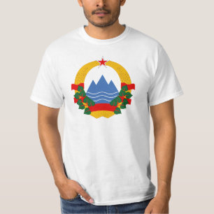 T-shirt Emblema da república socialista de Slovenia