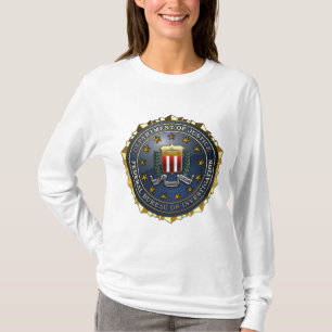 T-shirt Emblema do FBI