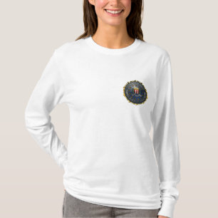T-shirt Emblema do FBI