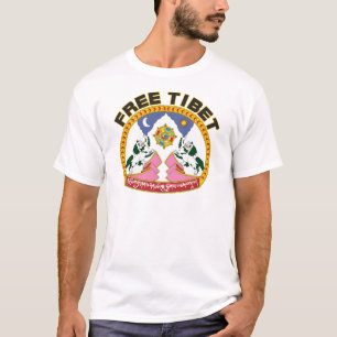 T-shirt Emblema livre de Tibet