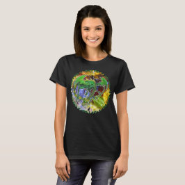 T-Shirt Emerald Cosmic Dragon
