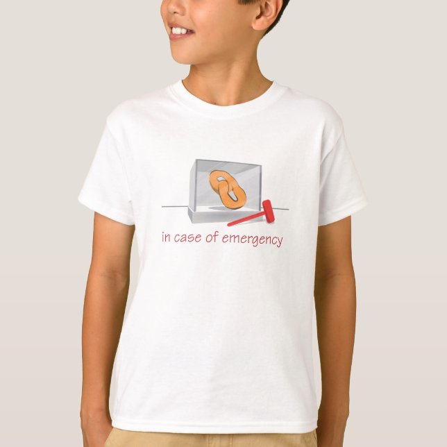 T-shirt Emergência do pretzel (Frente)