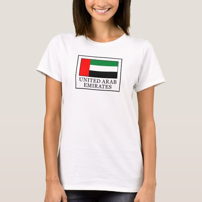 T-shirt Emirados Árabes Unidos (Frente)