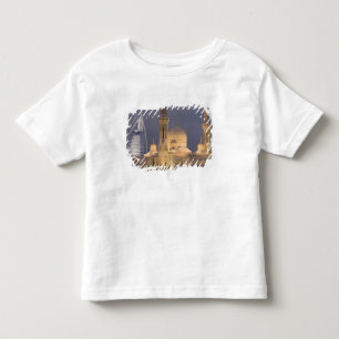 T-shirt Emirados Árabes Unidos, Dubai. Mesquita à noite co