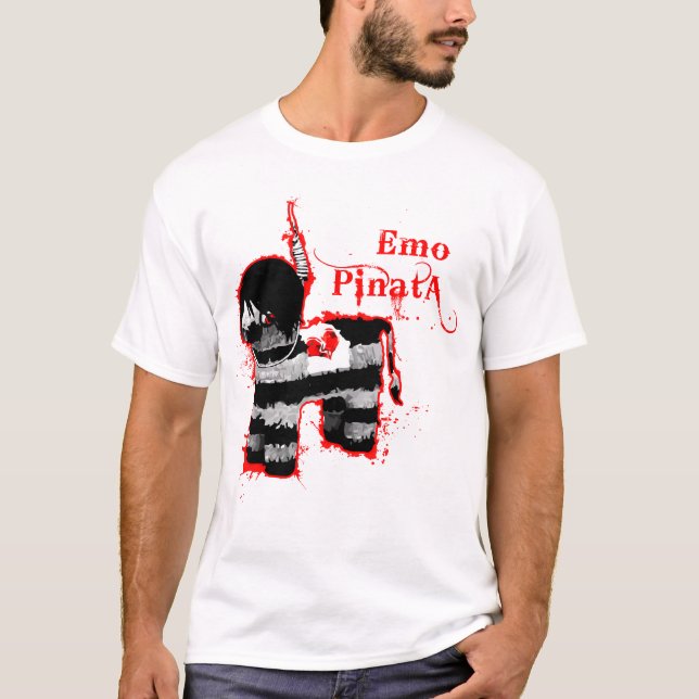 T-shirt emo pinata (Frente)