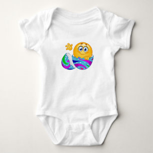T-shirt Emoji de ovo de Páscoa