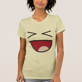 T-shirt emoji de riso