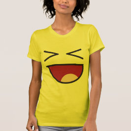 T-shirt emoji de riso