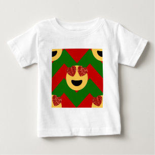T-shirt emoji do coração de natal