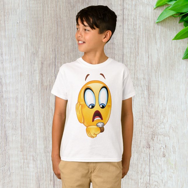 T-Shirt Emoji Em Estresse (Criador carregado)