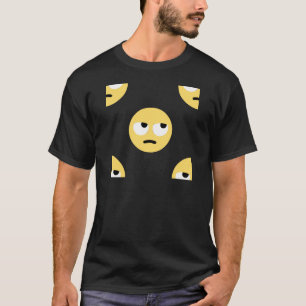 T-shirt emoji eye roll