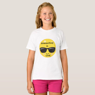 T-shirt Emoji Homeschool é Legal