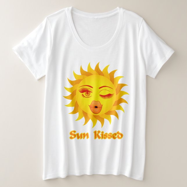 T-shirt Emoji Sun Beijou Tanque Topo (Frente do Design)