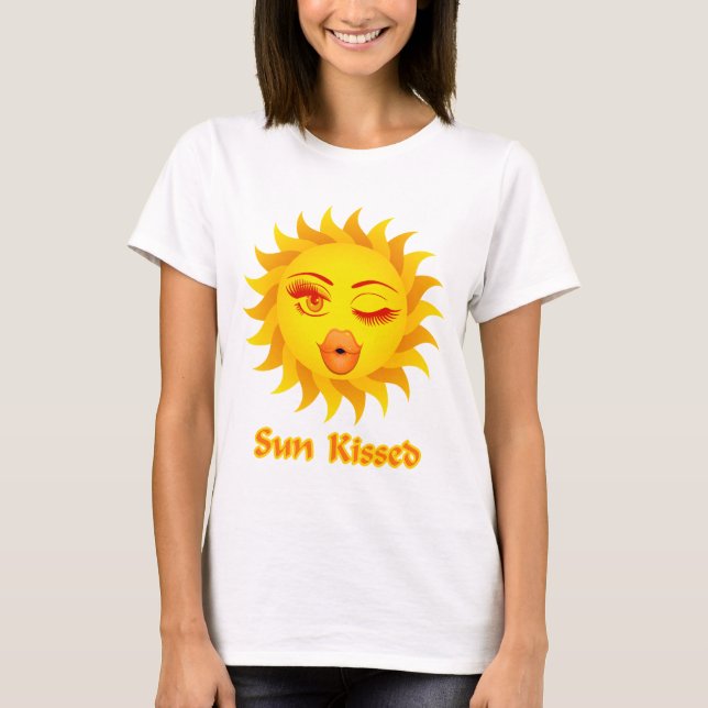 T-shirt Emoji Sun Kissed (Frente)