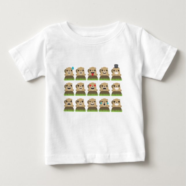T-shirt emojis de moinho (Frente)