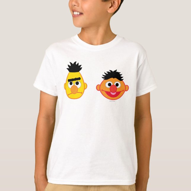 T-shirt Emojis do Bert & Ernie (Frente)