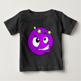 T-Shirt Emote Face Baby Fine Jersey